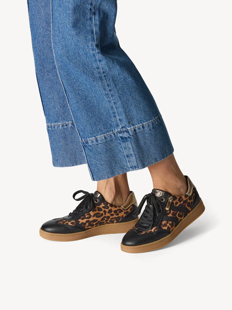 Sneaker - schwarz, BLACK/LEO, hi-res