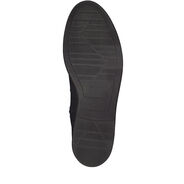 Leather Bootie - black, BLACK ANTIC, hi-res
