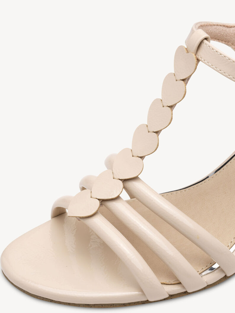 Sandale - beige, IVORY PATENT, hi-res