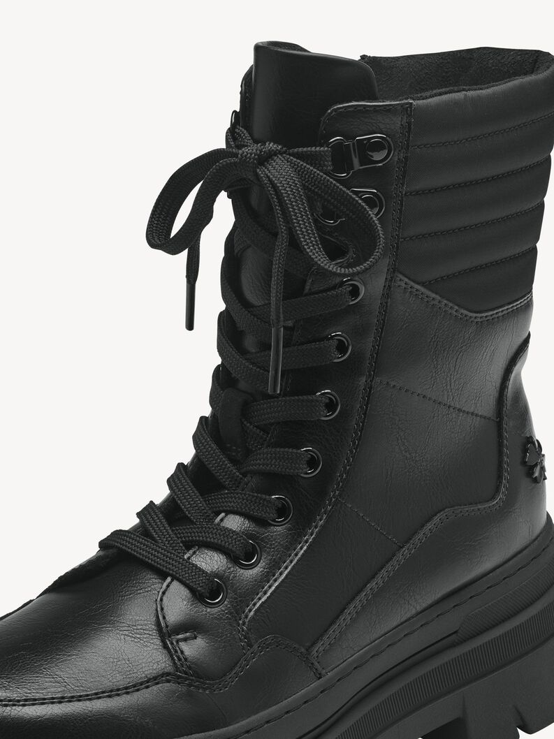 Stiefelette - schwarz Warmfutter, BLACK, hi-res
