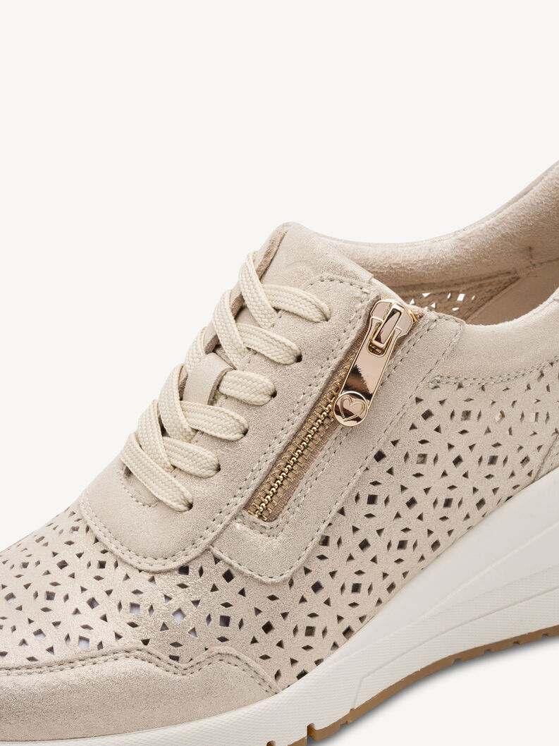 Sneaker - metallic, PLATINUM, hi-res