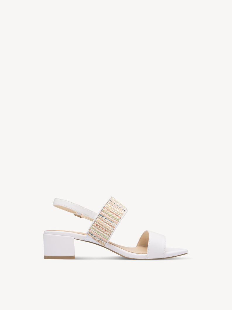 Sandály - bílá, WHITE COMB, hi-res