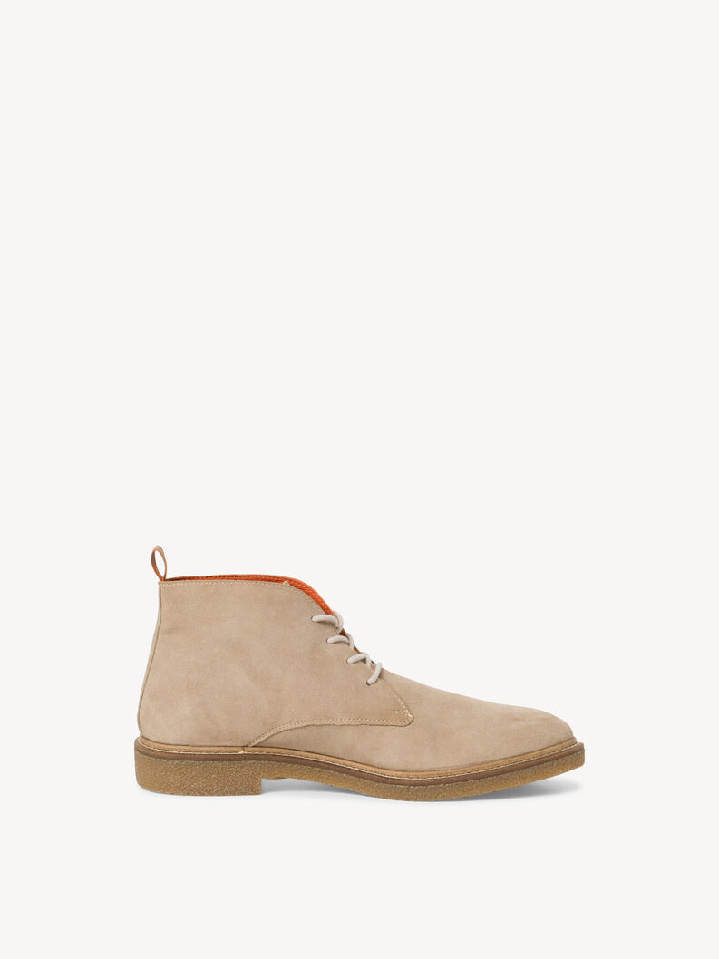Lederstiefelette - beige, NATURE, hi-res