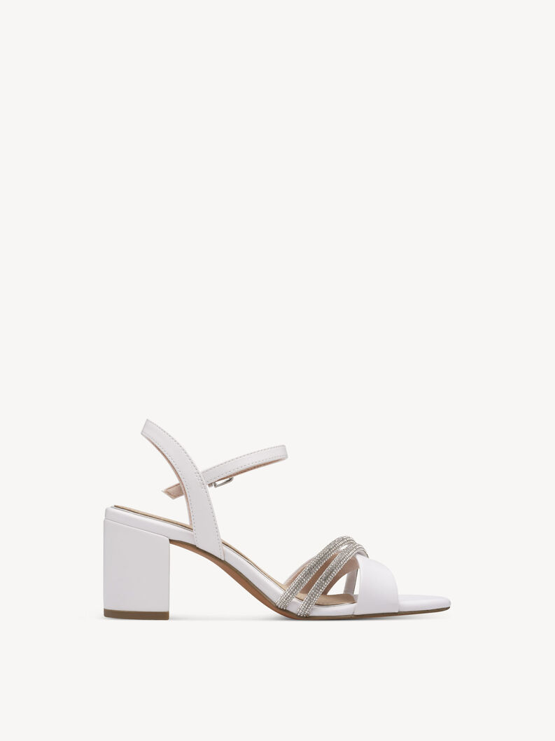 Sandal - white, WHITE, hi-res