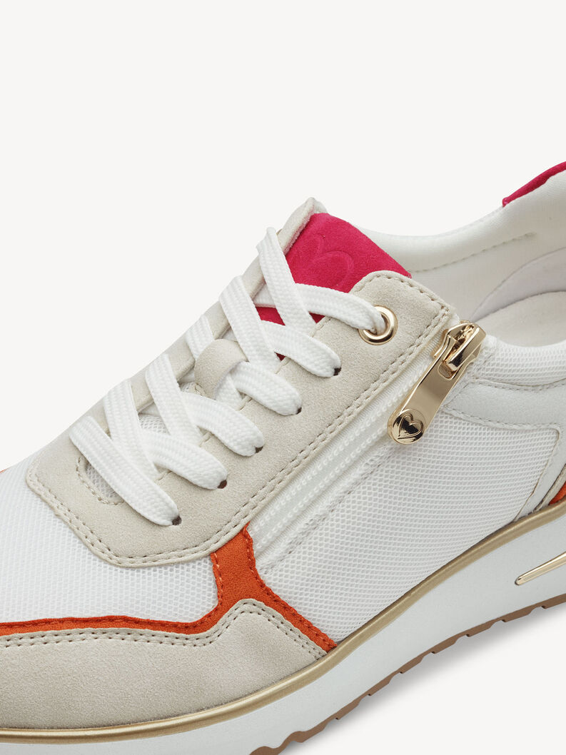 Sportowe - biały, WHITE/PINK, hi-res