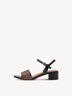 Sandalette - schwarz, BLACK COMB, hi-res