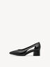 Lederpumps - schwarz, BLACK, hi-res