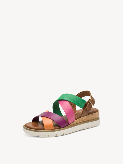 Sandalette - braun, COGNAC MULTI, hi-res