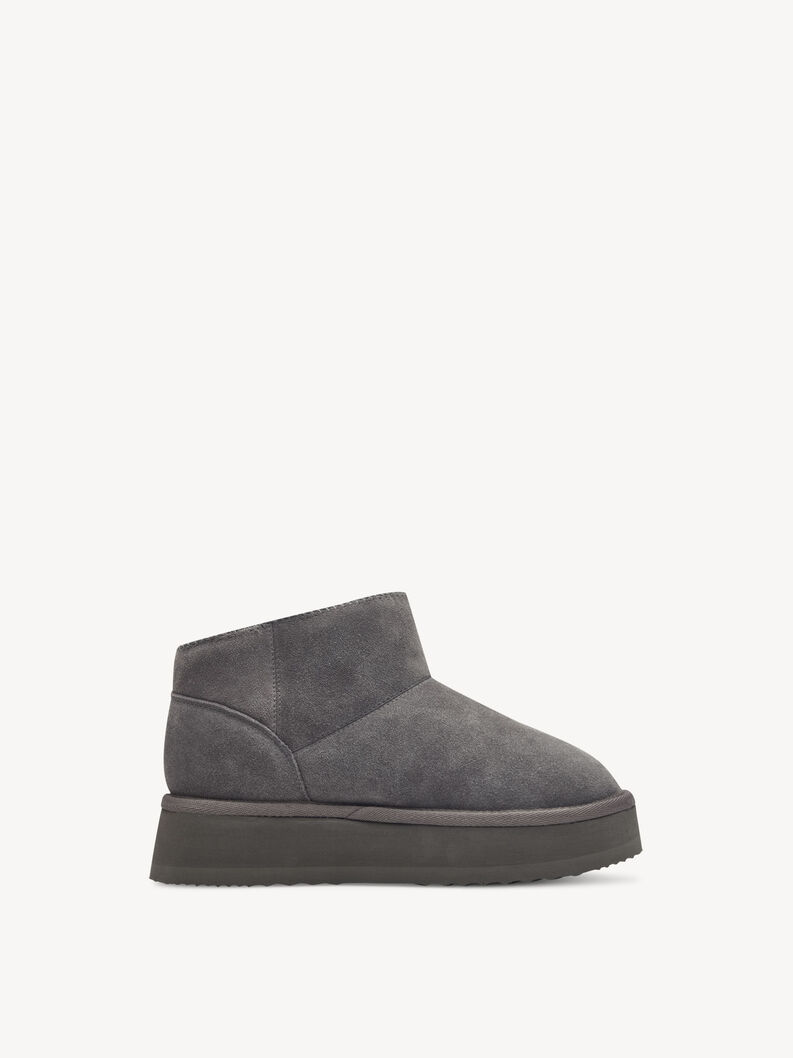 Stiefelette - grau Warmfutter, DK.GREY, hi-res