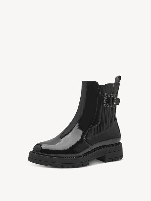 Chelsea Boot - schwarz, BLACK PATENT, hi-res