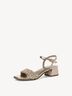 Sandal - metallic, PLATINUM COMB, hi-res