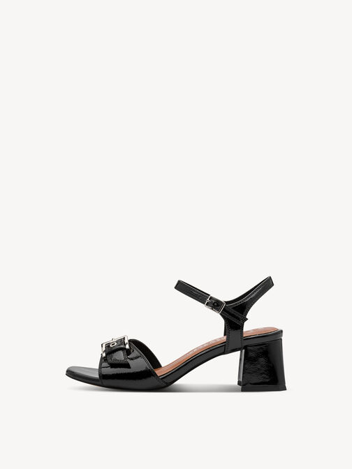 Sandalette, BLACK PATENT, hi-res