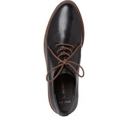 Lederhalbschuh - schwarz, BLACK COMB, hi-res