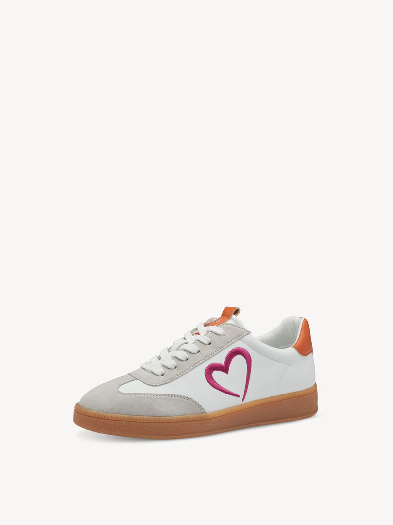 Sneaker - wei&szlig;, WHITE/PINK, hi-res