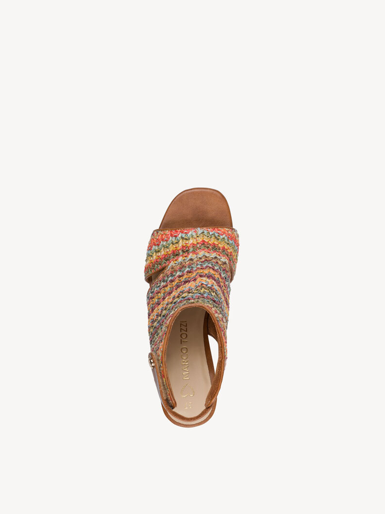 Sandalette - braun, COGNAC MULTI, hi-res