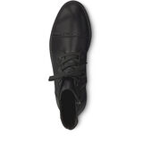 Leather Bootie - black, BLACK ANTIC, hi-res