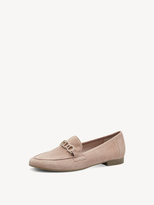 Lederslipper - rosa, NUDE, hi-res