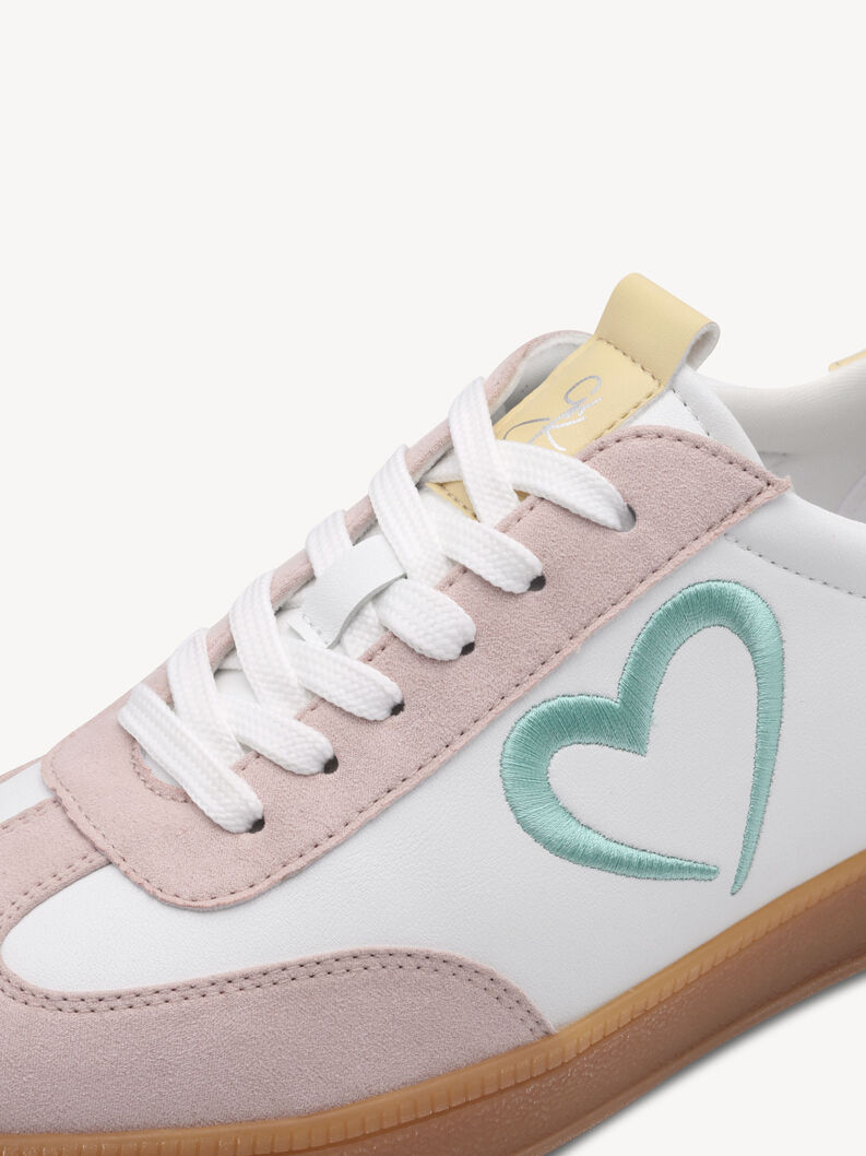 Sneaker - white, WHITE/POWDER, hi-res