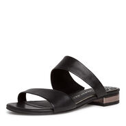 Lederpantolette - schwarz, BLACK, hi-res