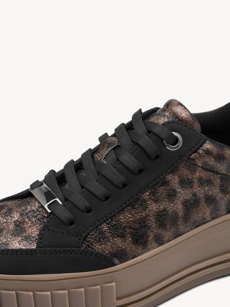 Sneaker - schwarz, BLACK/LEO, hi-res