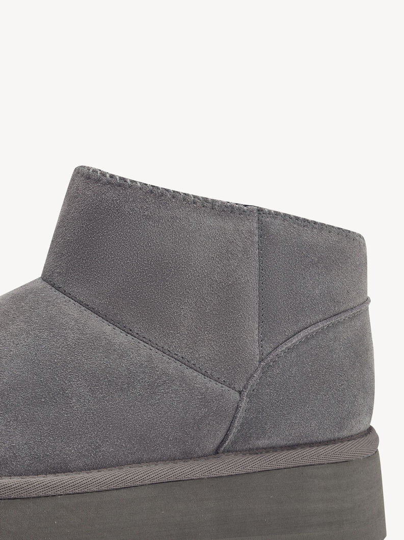 Stiefelette - grau Warmfutter, DK.GREY, hi-res