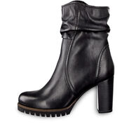 Bottine en cuir - noir, BLACK ANTIC, hi-res