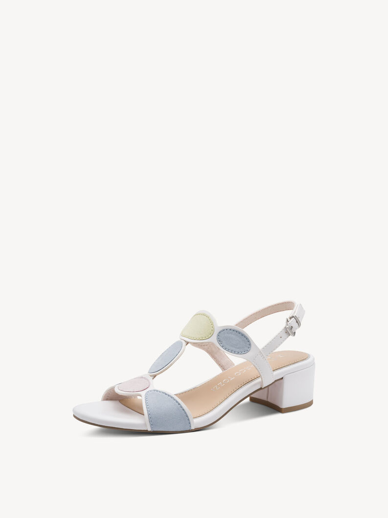 Sandale - wei&szlig;, WHITE MULTI, hi-res