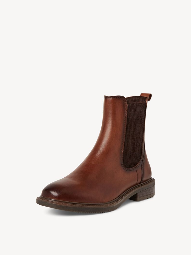 Leder Chelsea Boot - braun, COGNAC, hi-res