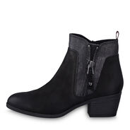 Bottine en cuir - noir, BLACK COMB, hi-res