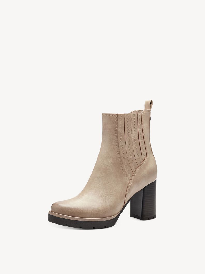 Chelsea boot - beige, TAUPE, hi-res