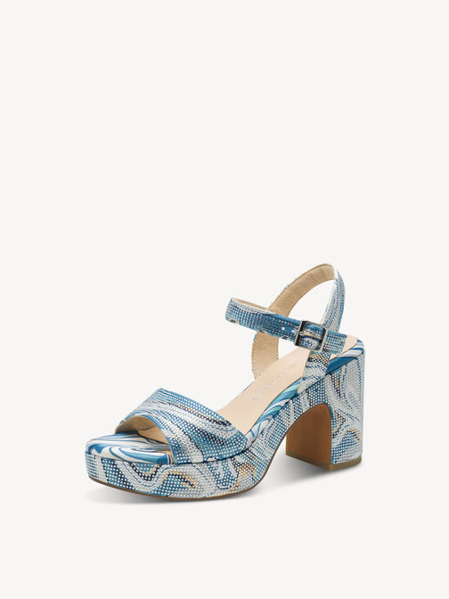 Sandalette - blau, LT.BLUE MULTI, hi-res