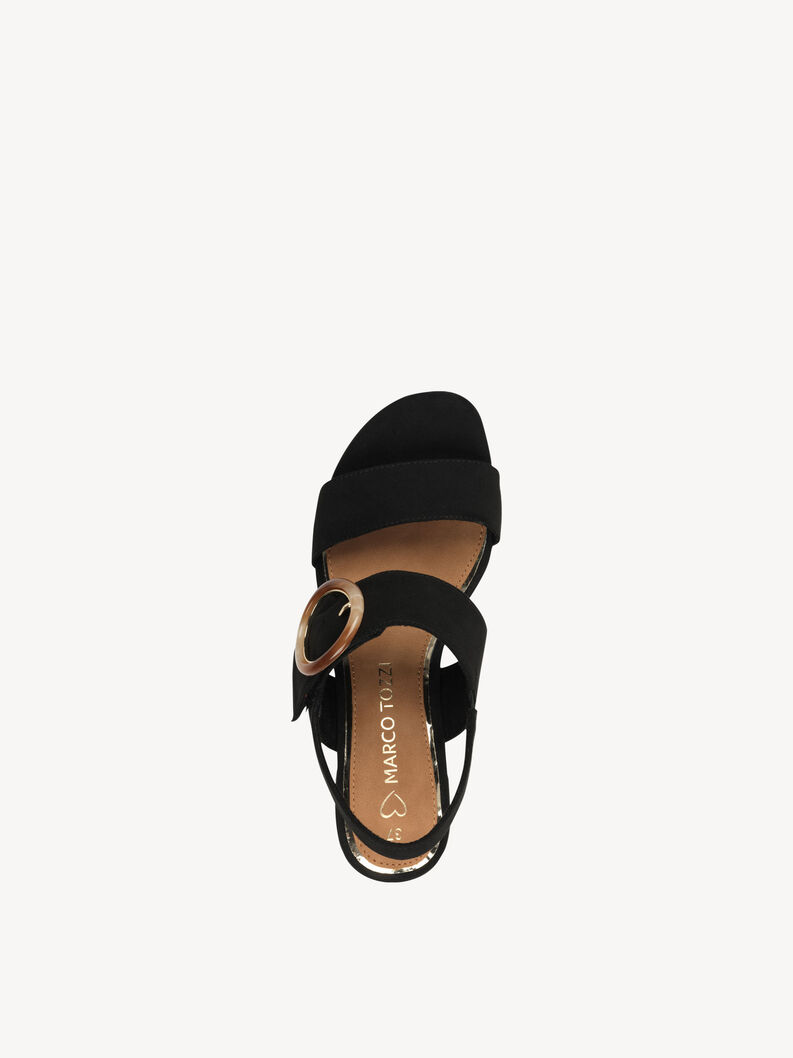 Sandale - schwarz, BLACK, hi-res