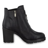 Bottine en cuir - noir, BLACK ANTIC, hi-res