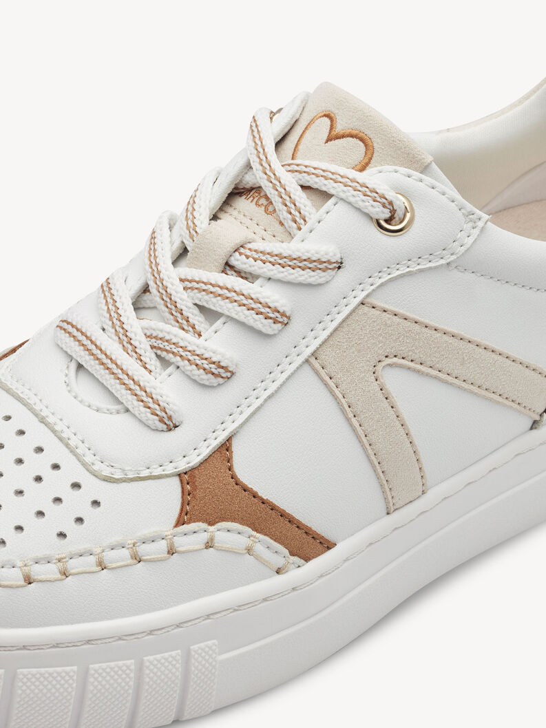 Sneaker - white, WHITE/DUNE, hi-res