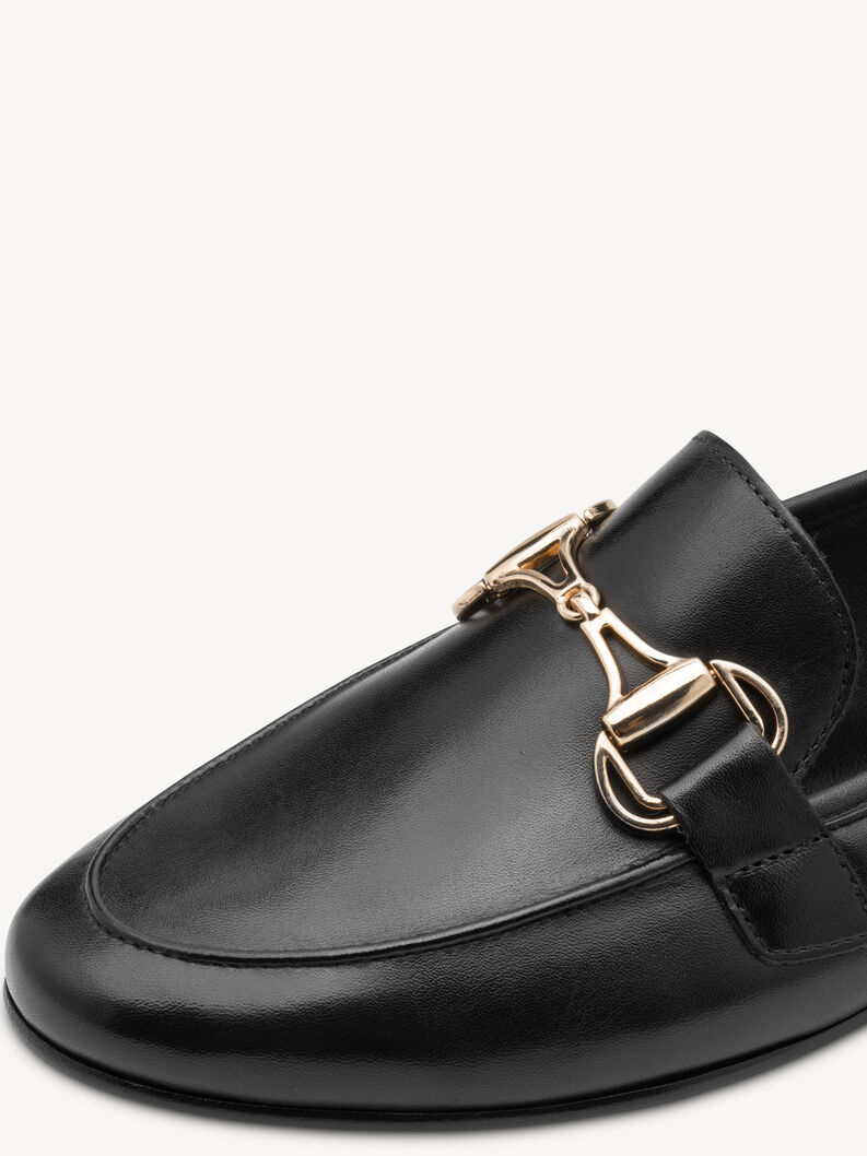 Lederslipper - schwarz, BLACK NAPPA, hi-res