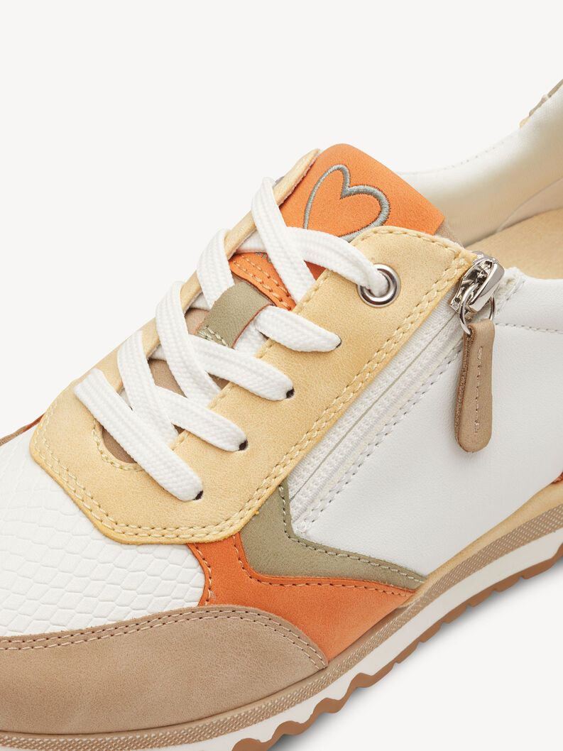 MARCO TOZZI Sneaker Donna con Chiusura Zip E Dolce Logo Stampa 2-23738-44