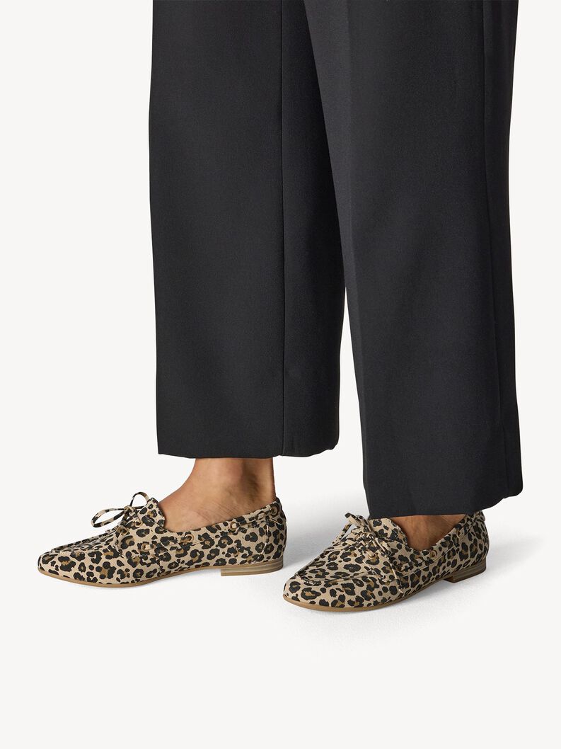 Halbschuh - beige, LEO DUNE, hi-res