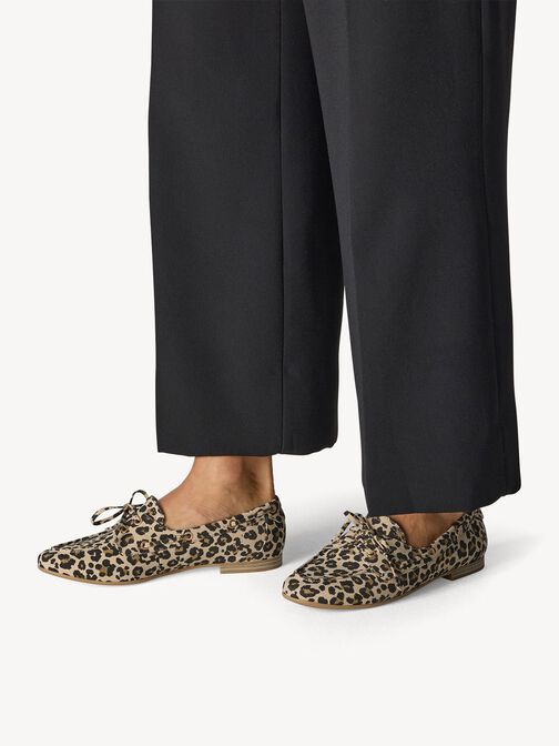 Halbschuh - beige, LEO DUNE, hi-res