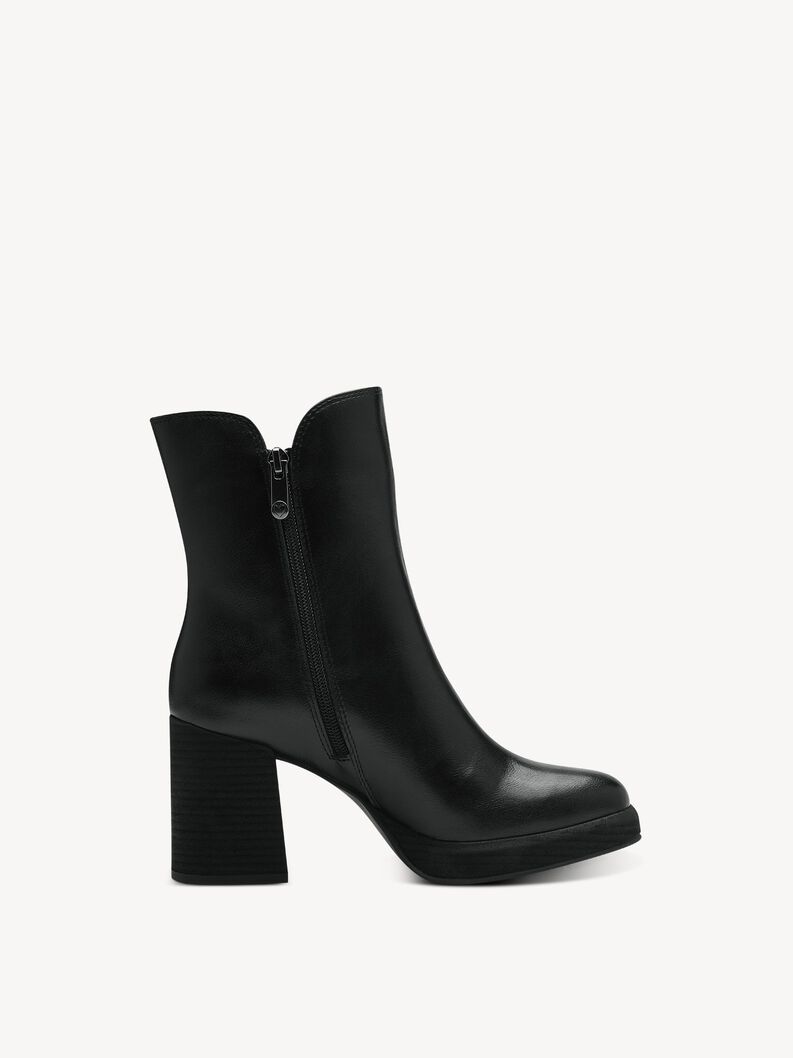 Bootie - black, BLACK NAPPA, hi-res