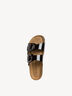 Mule en cuir - noir, BLACK PATENT, hi-res