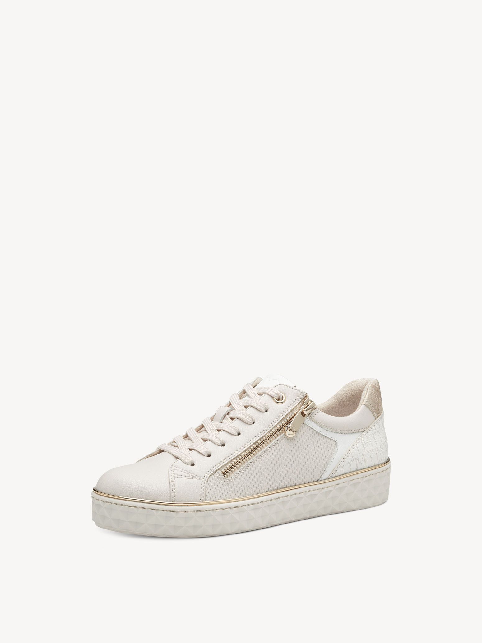 MARCO TOZZI dames 2-23707-41 Sneaker, Mocca Comb, 40 EU