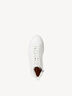 Leather Sneaker - white, WHITE, hi-res