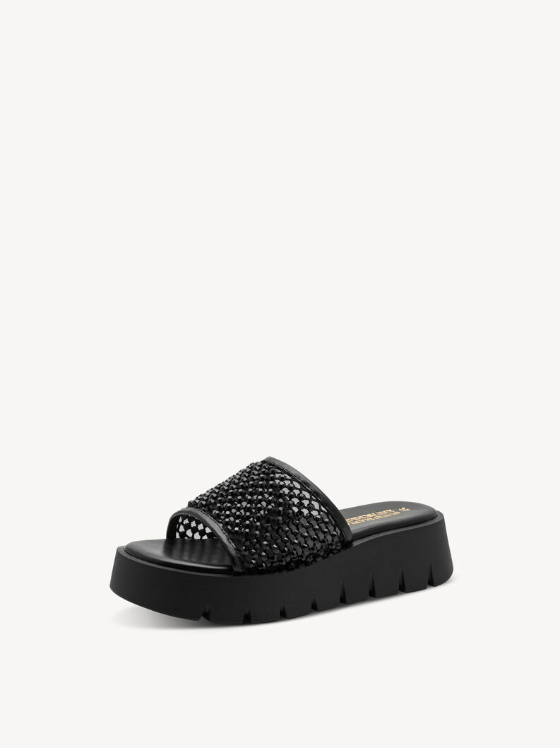 Pantolette - schwarz, BLACK, hi-res