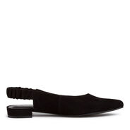 Lederslingpumps - schwarz, BLACK, hi-res
