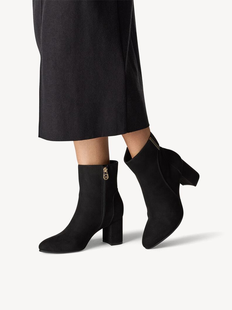 Stiefelette - schwarz, BLACK, hi-res