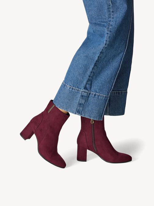 Stiefelette - rot, MULBERRY, hi-res