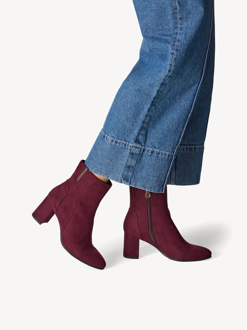 Stiefelette - rot, MULBERRY, hi-res