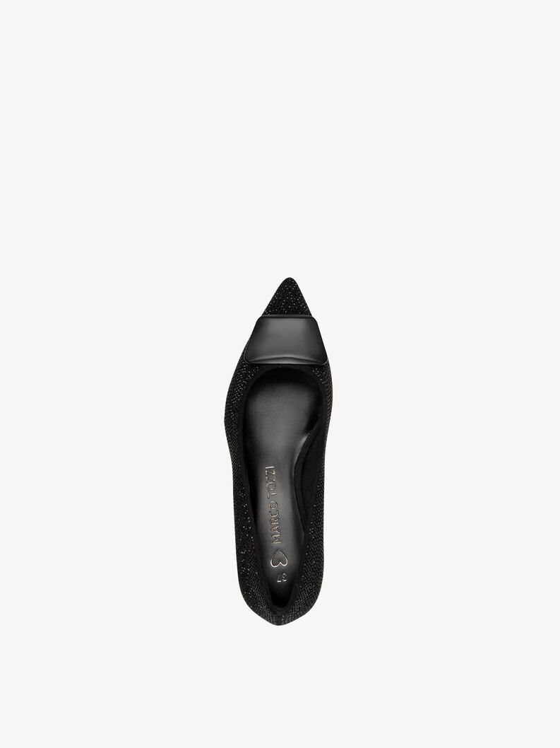 Pumps - schwarz, BLACK GLITTER, hi-res