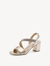 Sandalette - metallic, GOLD, hi-res