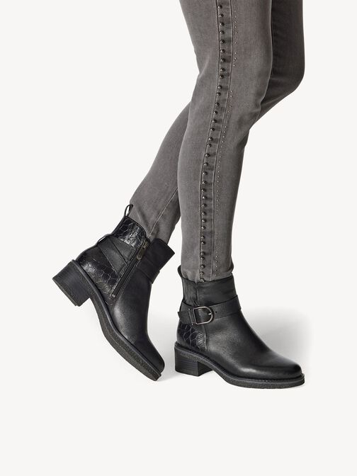 Stiefelette - schwarz, BLACK COMB, hi-res
